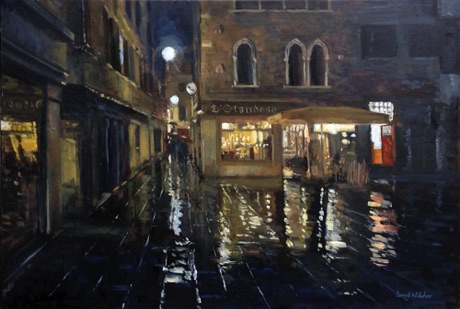 "Rainy Night Venice"